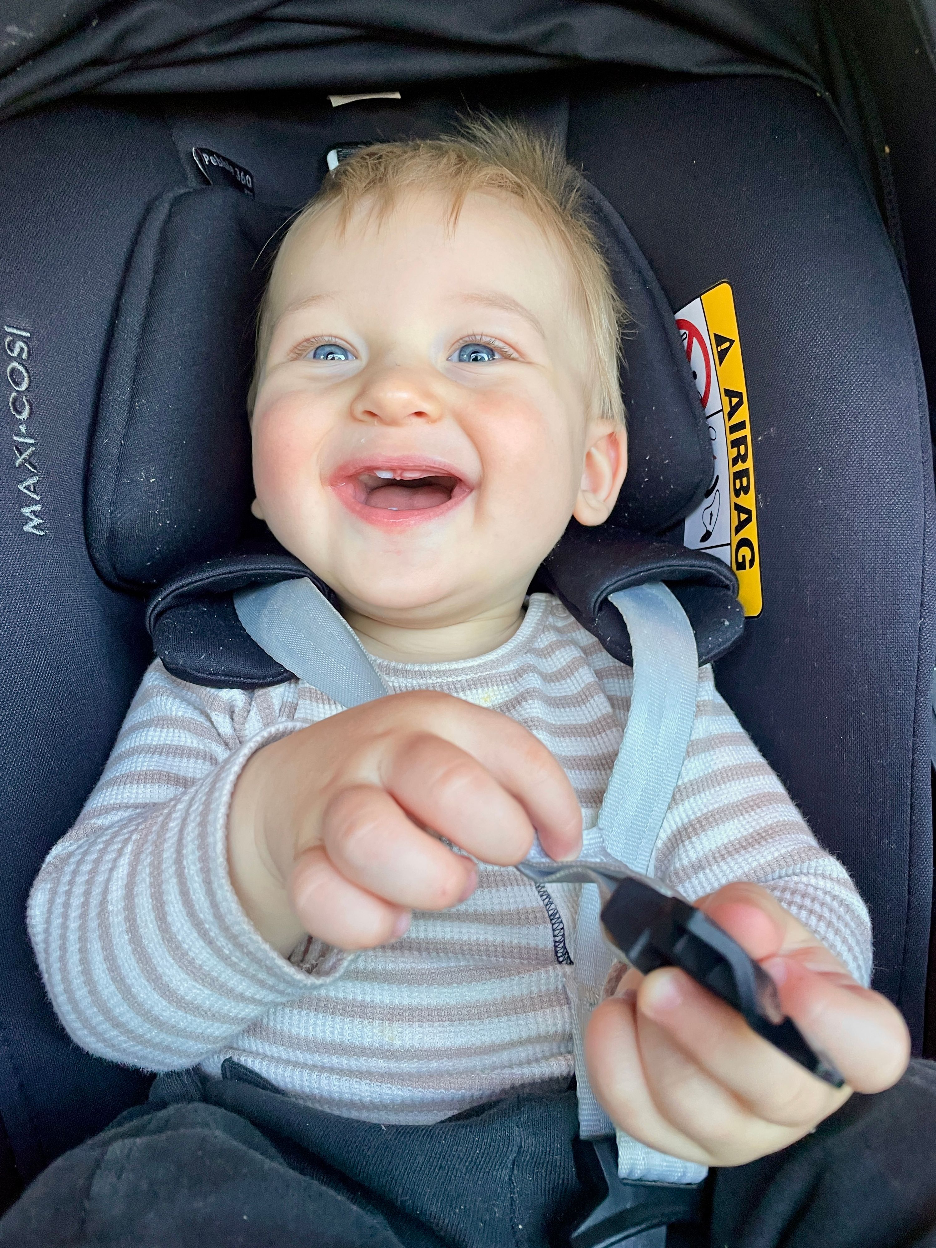 Min sønn Magnus 11 måneder